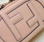 Fendi 8BS058 O’Lock Mini Camera Case Pale pink leather mini bag