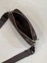 Fendi Camera Case Brown FF fabric bag 7M0286