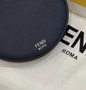 Fendi O’Lock Phone Pouch 7AS055 Black leather pouch