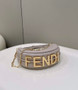 Fendi Fendigraphy Small Gray leather bag 8BR798