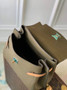Louis Vuitton M51395 Lockme Ever MM Bag Green Beige