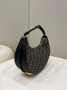 Fendi Fendigraphy Small Brown FF leather bag 8BR798