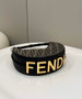 Fendi Fendigraphy Small Brown FF leather bag 8BR798