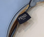 Fendi Nano Fendigraphy 7AS089 Blue leather charm