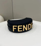 Fendi Fendigraphy Small Black leather bag 8BR798
