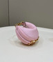 Fendi Nano Fendigraphy 7AS089 Pink Snake leather