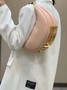 Fendi Fendigraphy Small pink leather bag 8BR798