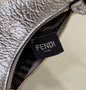 Fendi Nano Fendigraphy 7AS089 Silver leather charm