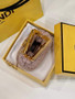 Fendi Nano First Charm Shoulder Bag 7AS051 Pink sheepskin bag