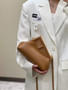 Fendi First Small 8BP129 Brown leather bag