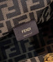 Fendi First Medium 8BP127 khaki Suede bag