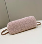 Fendi First Small 8BP129 Pink sheepskin bag
