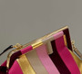 Fendi First Small 8BP129 Gold leather bag Multicolor