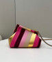 Fendi First Small 8BP129 Gold leather bag Multicolor