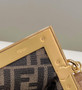 Fendi First Small 8BP129 Apricot leather bag