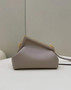Fendi First Small 8BP129 Gray leather bag