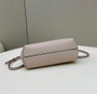 Fendi First Small 8BP129 Beige leather and python leather bag