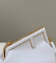 Fendi First Small 8BP129 White leather bag