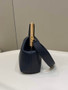Fendi First Medium 8BP127 Navy Blue leather bag