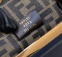 Fendi First Medium 8BP127 Navy Blue leather bag