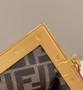 Fendi First Small 8BP129 Plum leather bag