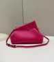 Fendi First Small 8BP129 Plum leather bag