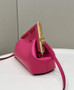 Fendi First Small 8BP129 Plum leather bag
