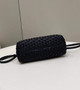 Fendi First Small 8BP129 Black braided leather bag
