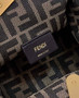 Fendi First Small 8BP129 Black braided leather bag