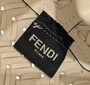 Fendi First Small 8BP129 Beige Interlaced Leather Bag