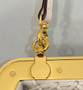 Fendi First Small 8BP129 Beige Interlaced Leather Bag