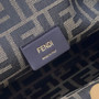 Fendi First Medium 8BP127 Coffee python leather bag
