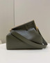 Fendi First Medium 8BP127 Green leather bag