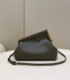 Fendi First Small 8BP129 Dark Green leather bag