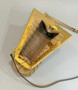 Fendi First Small 8BP129 Apricot Interlaced Leather Bag