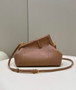 Fendi First Small 8BP129 Dark Beige python leather bag