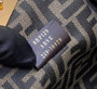 Fendi First Small 8BP129 Dark Beige python leather bag