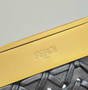 Fendi First Small 8BP129 Black Interlaced Leather Bag