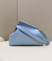 Fendi First Medium 8BP127 Blue leather bag