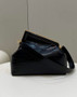 Fendi First Medium 8BP127 Black laqué crocodile leather bag