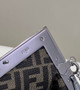 Fendi First Small 8BP129 Silver leather bag