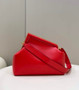 Fendi First Medium 8BP127 Red leather bag