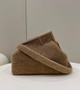 Fendi First Medium 8BP127 Khaki sheepskin bag