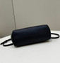 Fendi First Small 8BP129 Black leather and python leather bag
