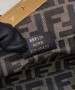 Fendi First Small 8BP129 Navy Blue leather and python leather bag