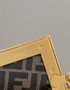Fendi First Small 8BP129 Pink leather and python leather bag