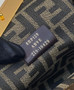 Fendi First Small 8BP129 Gray python leather bag