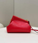Fendi First Small 8BP129 Red leather bag