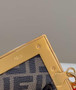 Fendi First Small 8BP129 Red leather bag