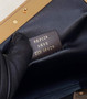 Fendi First Small 8BP129 Black laqué crocodile leather bag